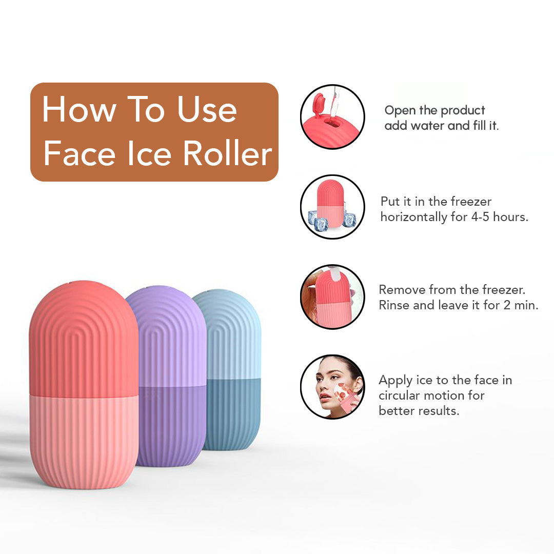 Ice Roller for Face Eyes Body | Cooling Skincare Tool