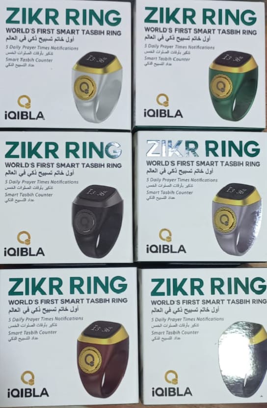 Digital Tasbih Zikr Ring