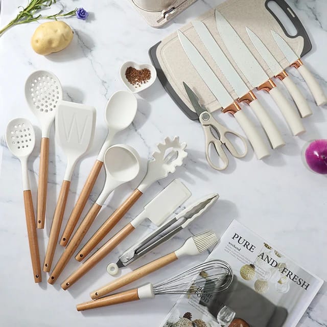 19-Piece Essential Kitchen Set