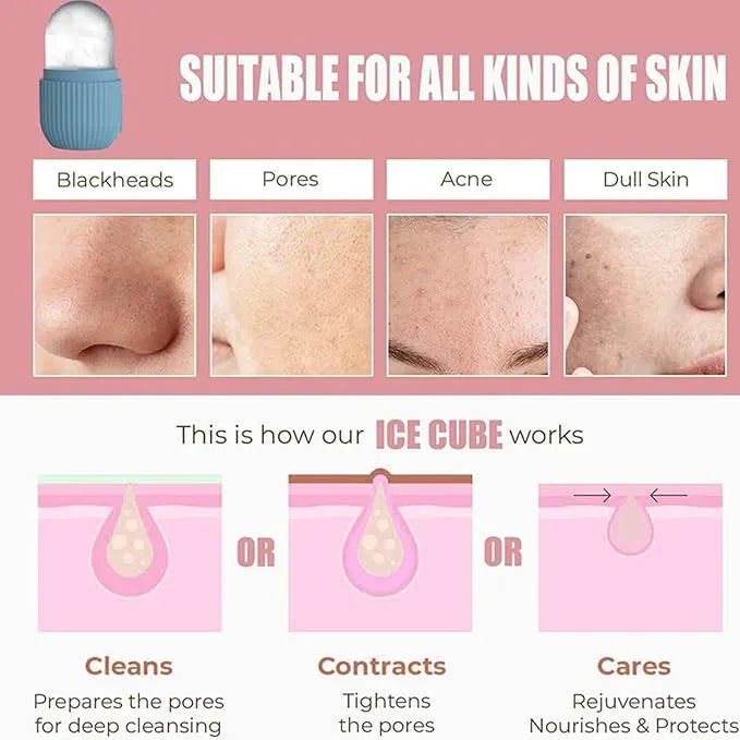 Ice Roller for Face Eyes Body | Cooling Skincare Tool
