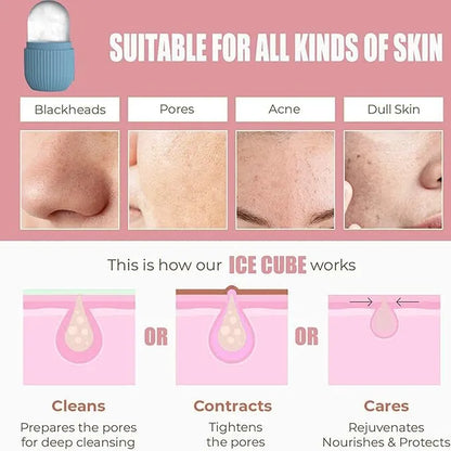 Ice Roller for Face Eyes Body | Cooling Skincare Tool