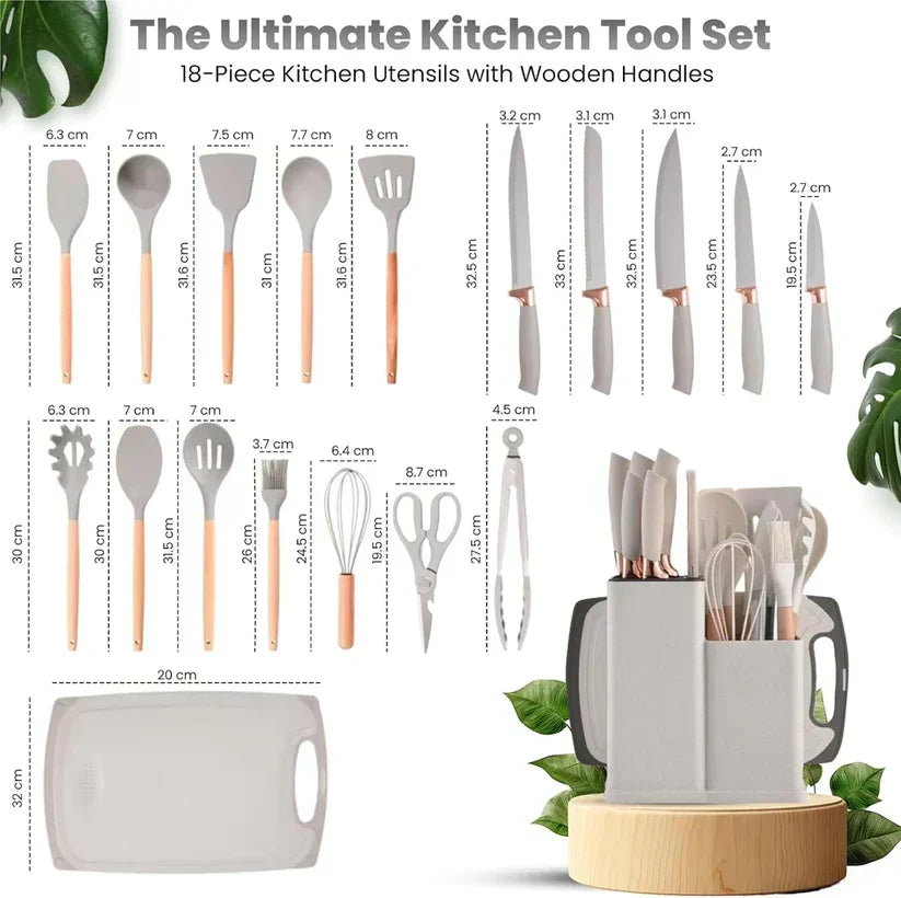 19-Piece Essential Kitchen Set