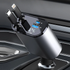 Retractable Fast Car Charger with dual USB ports for quick and convenient charging in a car.