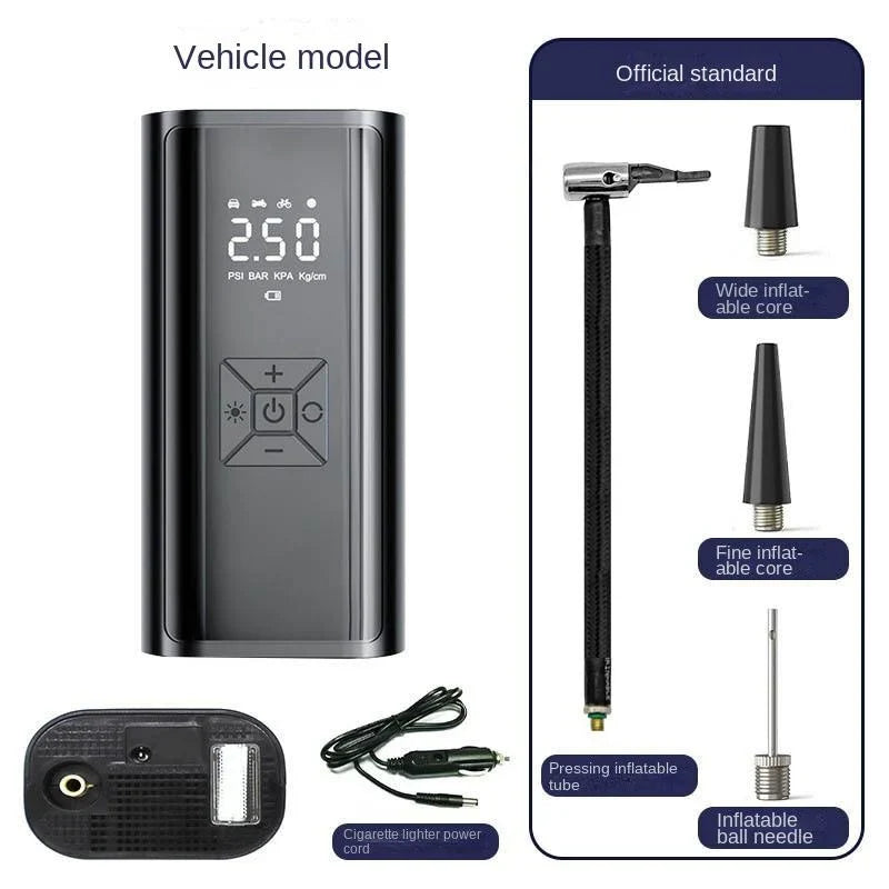 Smart Display Portable Air Compressor